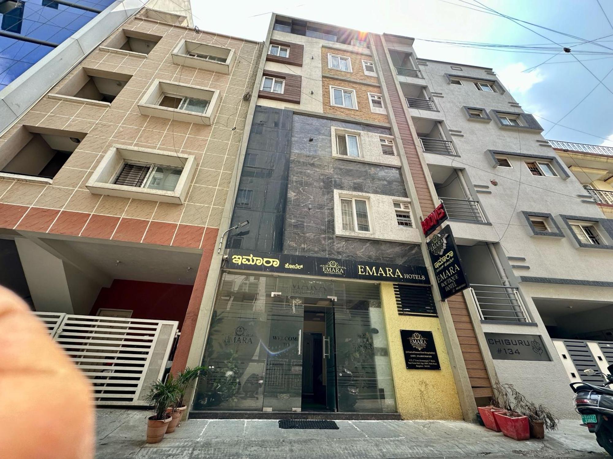 Hotel O Emara Boutique Hotel Nearby Koramangala Forum Mall Bangalore Exterior photo